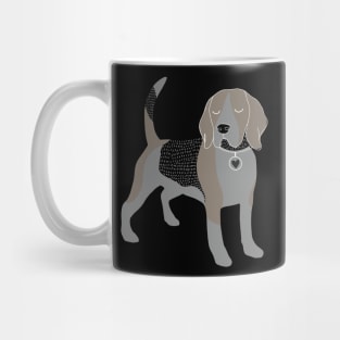 Beagle Illustration Mug